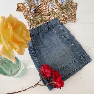 Gap Denim Mini Skirt
